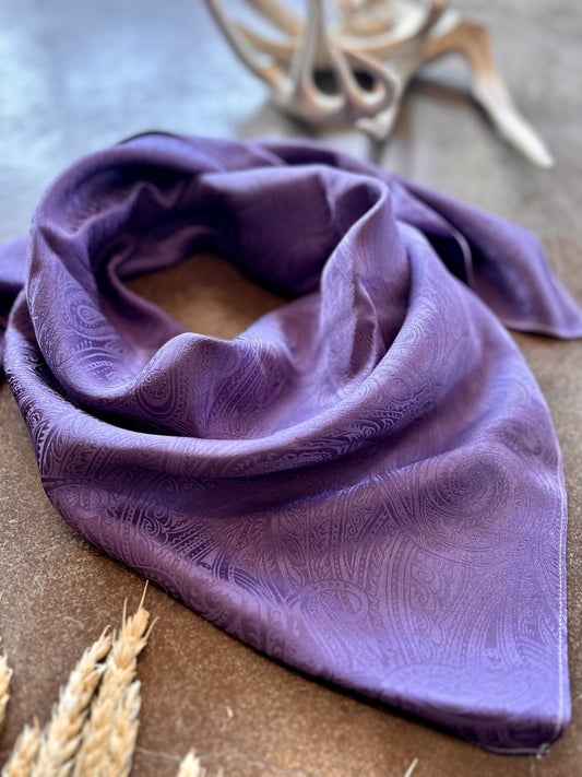 “Wildcat"- 100% Jacquard Silk Wild Rag (36")
