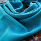 “Deep Teal”- 100% Jacquard Silk Wild Rag
